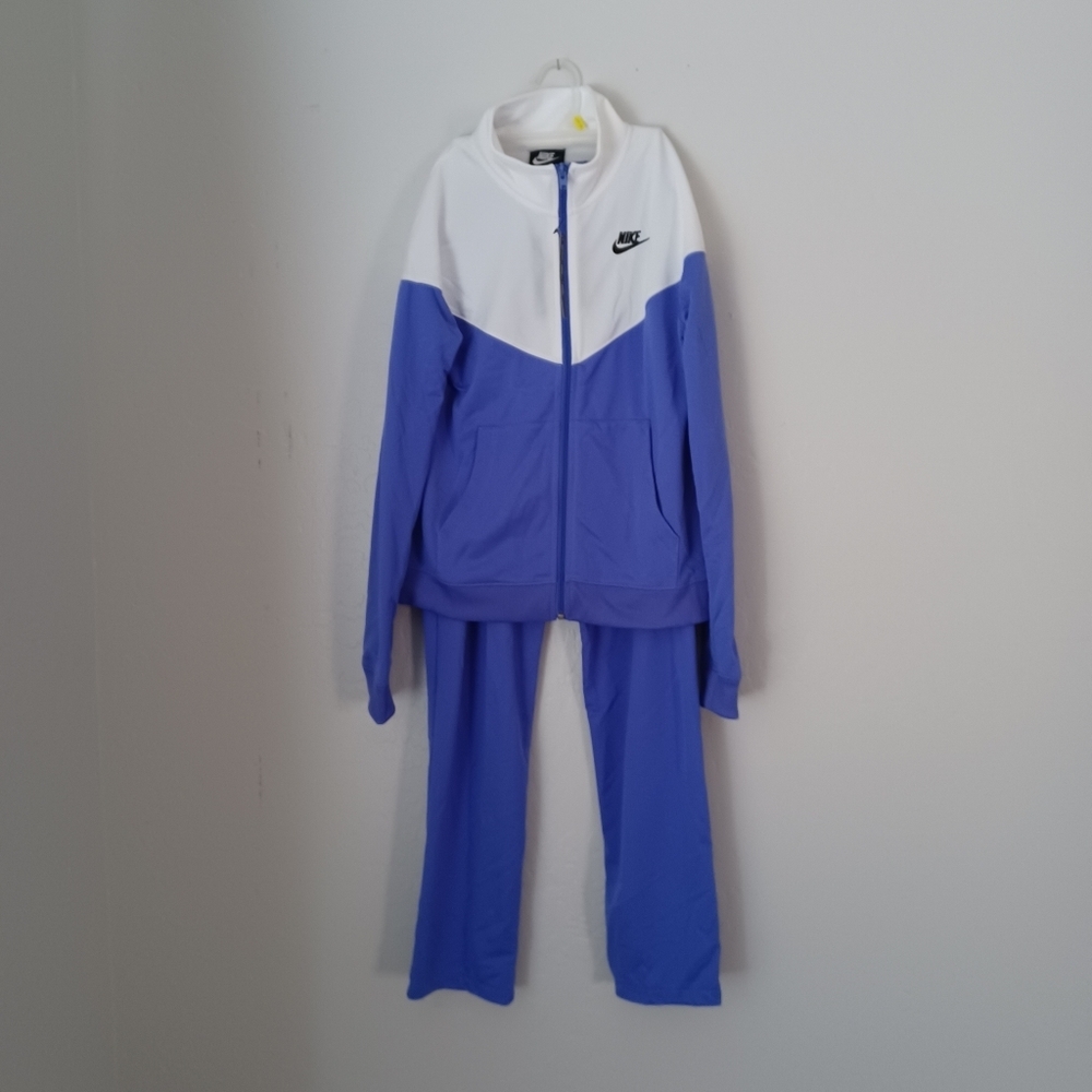 Nike Women Tracksuits Size XS Blue White